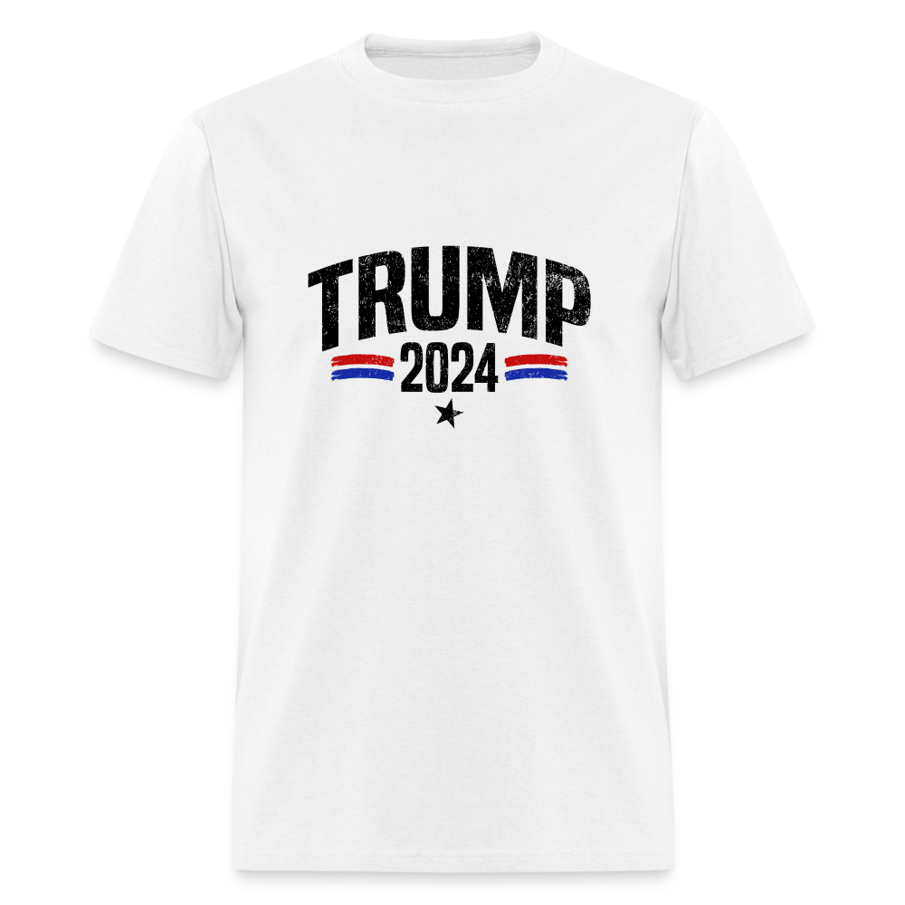 Trump 2024 I Am Voting For The Felon T-Shirt (Front and Back) - white