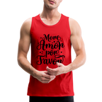 More Amor Por Favor Men’s Premium Tank Top
