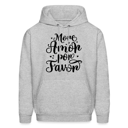 More Amor Por Favor Hoodie - heather gray