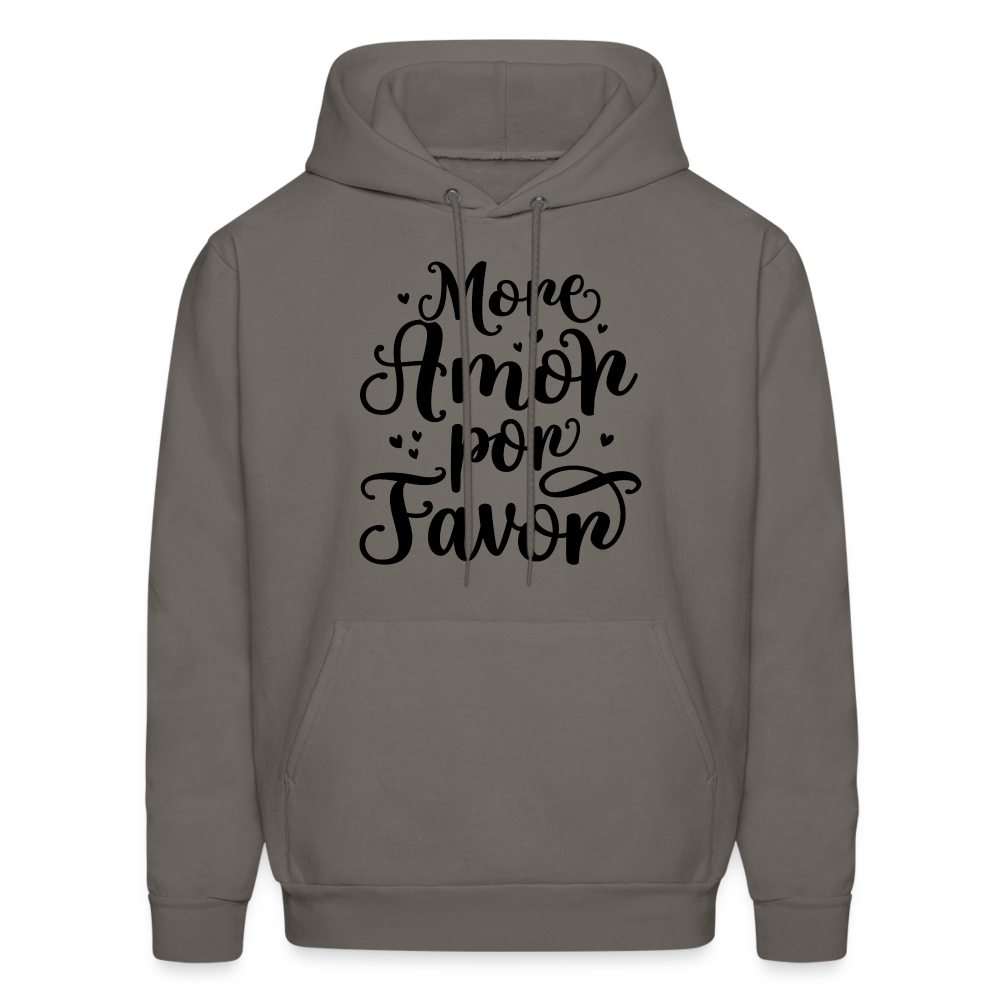 More Amor Por Favor Hoodie - asphalt gray