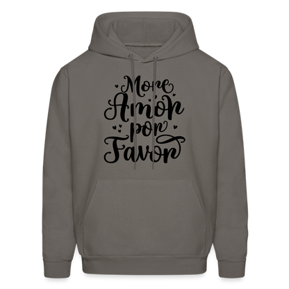 More Amor Por Favor Hoodie - asphalt gray