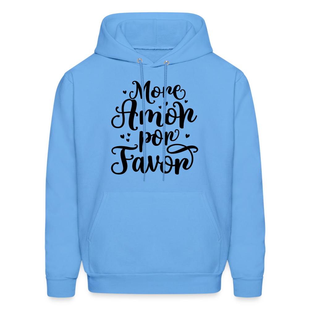 More Amor Por Favor Hoodie - carolina blue