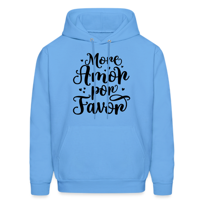 More Amor Por Favor Hoodie - carolina blue