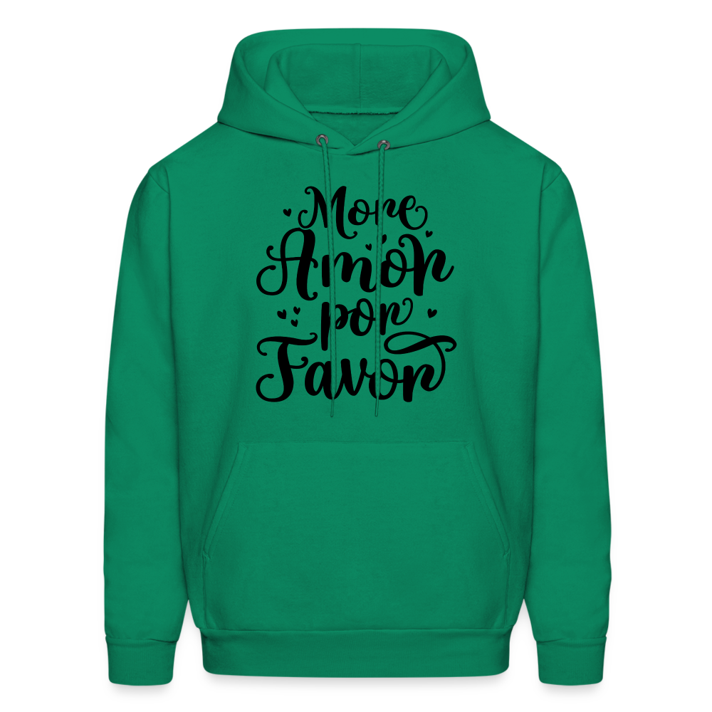 More Amor Por Favor Hoodie - kelly green