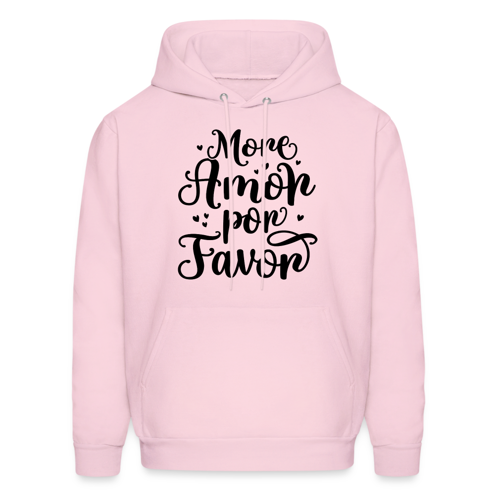 More Amor Por Favor Hoodie - pale pink