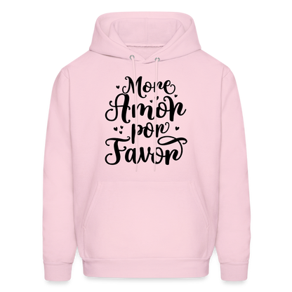 More Amor Por Favor Hoodie - pale pink