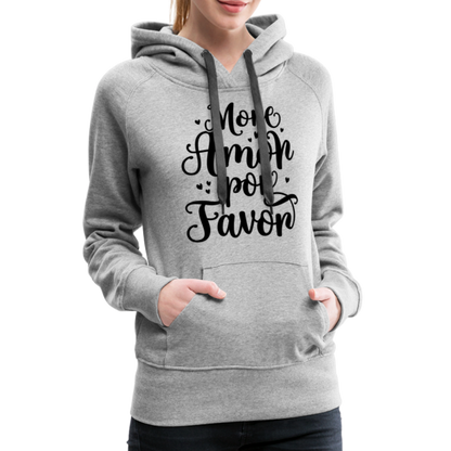 Women’s Premium Hoodie - heather grey