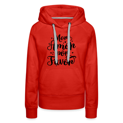 Women’s Premium Hoodie - red