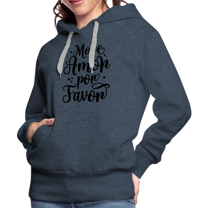 Women’s Premium Hoodie - heather denim