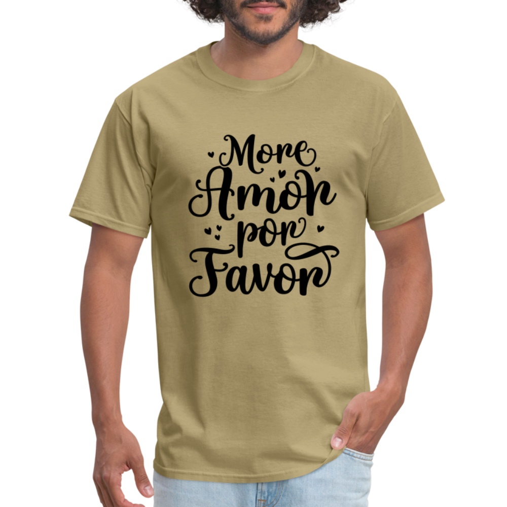 More Amor Por Favor T-Shirt - khaki