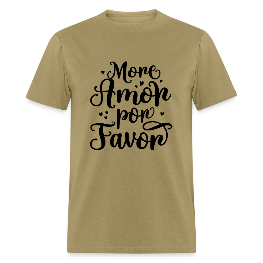 More Amor Por Favor T-Shirt - khaki