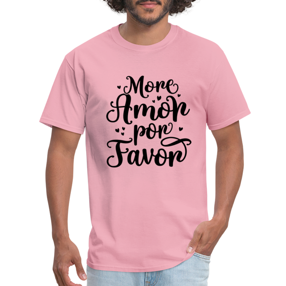 More Amor Por Favor T-Shirt - pink