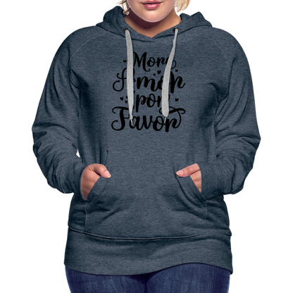 More Amor Por Favor Women’s Premium Hoodie - heather denim