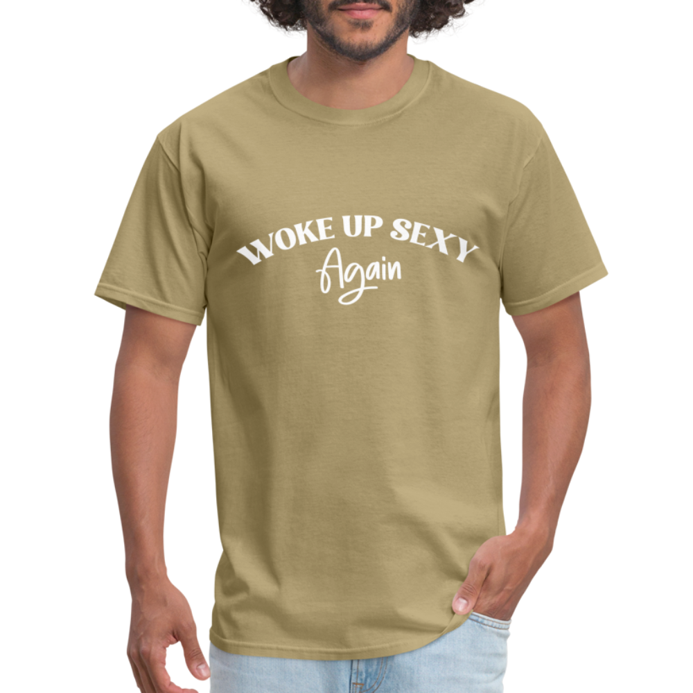 Woke Up Sexy Again T-Shirt - khaki