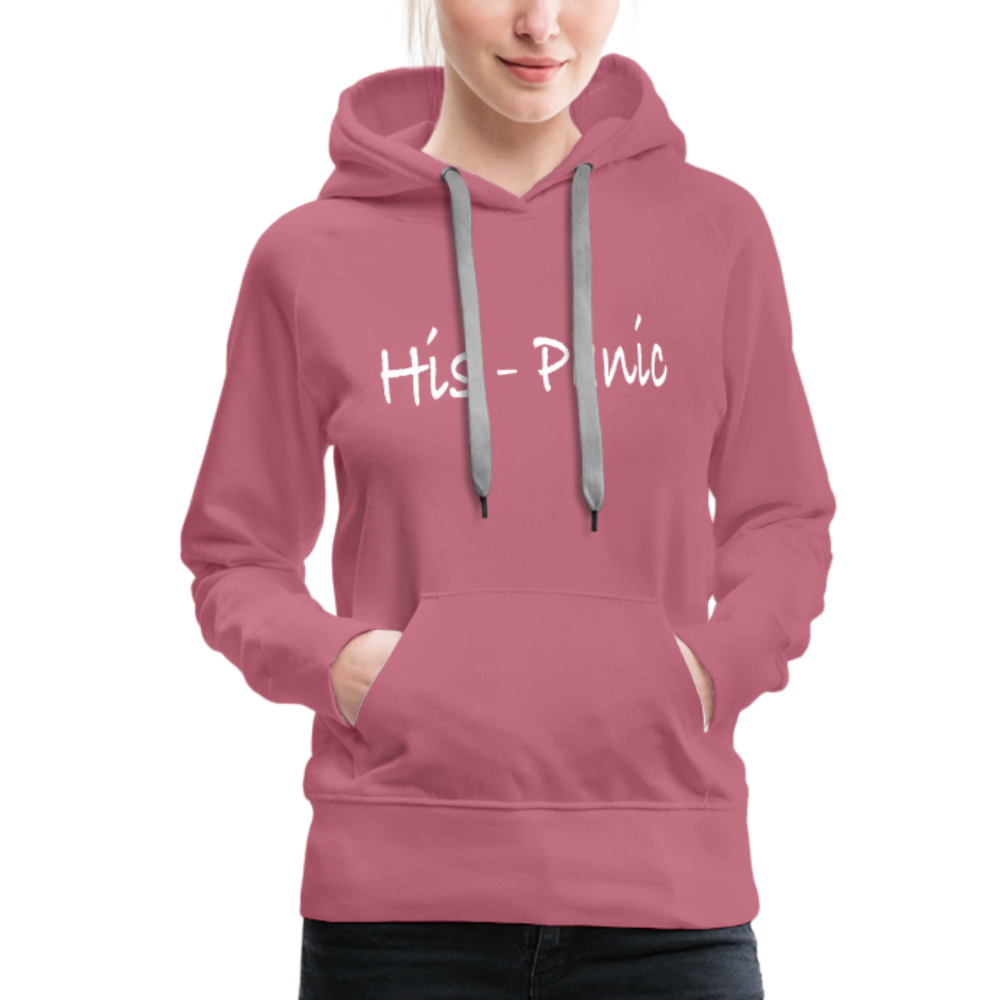 His - Panic Women’s Premium Hoodie (Hispanic Women) - mauve