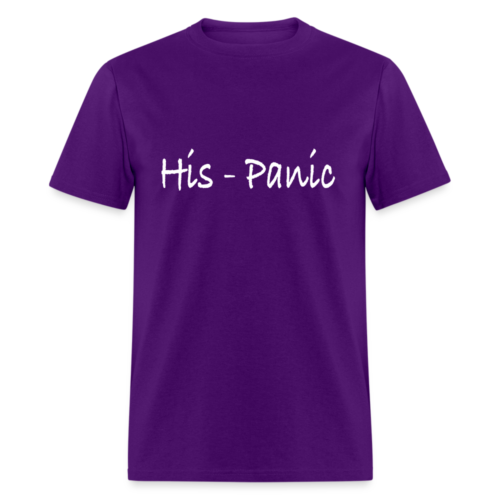 His - Panic T-Shirt (Hispanic Women) - purple