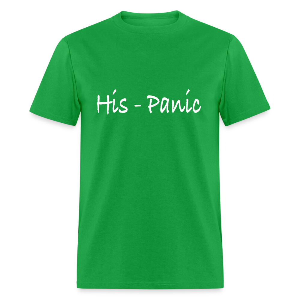 His - Panic T-Shirt (Hispanic Women) - bright green