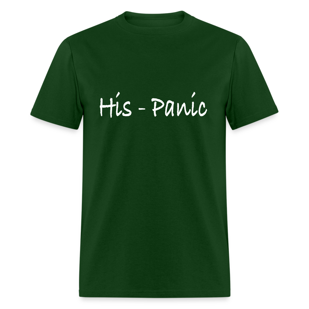 His - Panic T-Shirt (Hispanic Women) - forest green