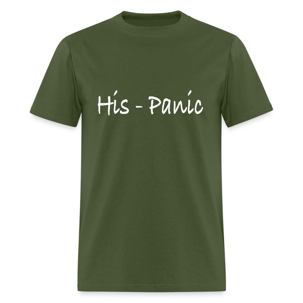 His - Panic T-Shirt (Hispanic Women) - military green