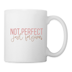 Not Perfect Just Forgiven Coffee Mug