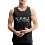 Not Perfect Just Forgiven Men’s Premium Tank Top