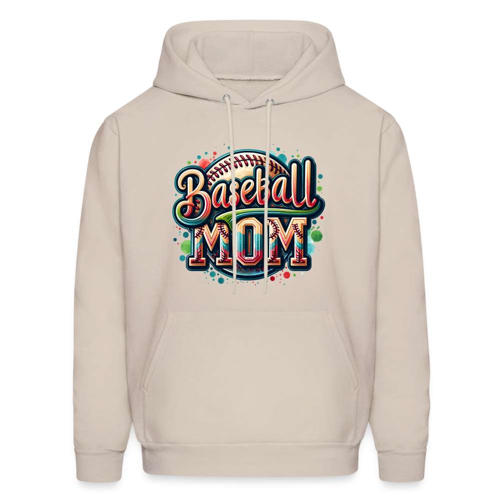 Baseball Mom Hoodie - Sand