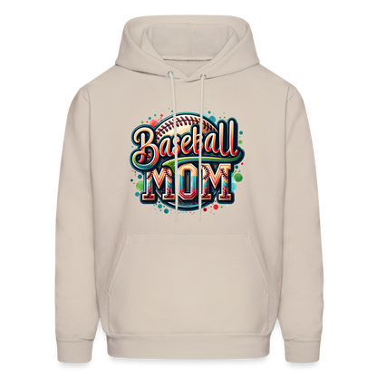 Baseball Mom Hoodie - Sand