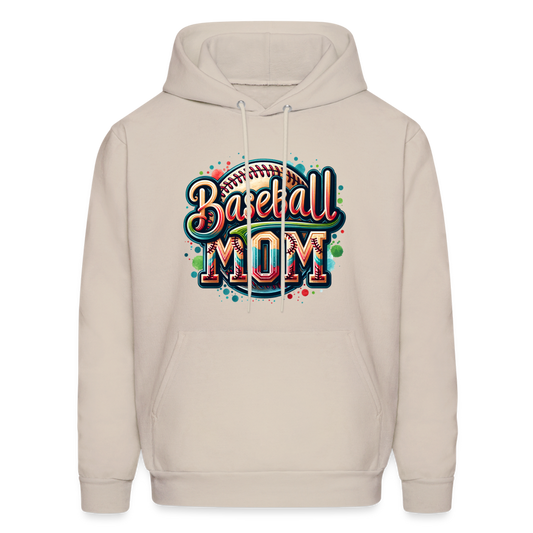 Baseball Mom Hoodie - Sand