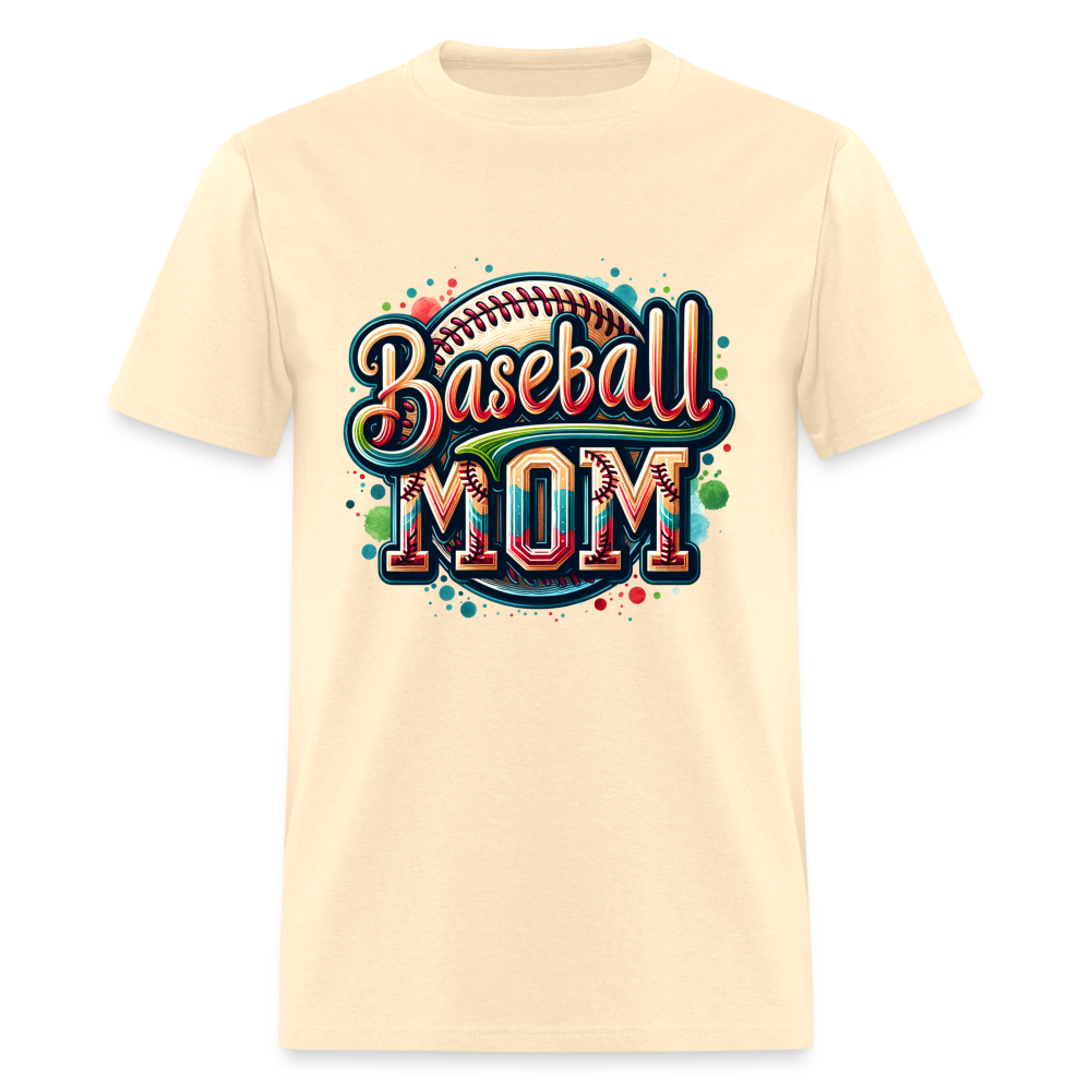 Baseball Mom T-Shirt - natural