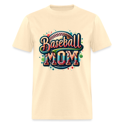 Baseball Mom T-Shirt - natural