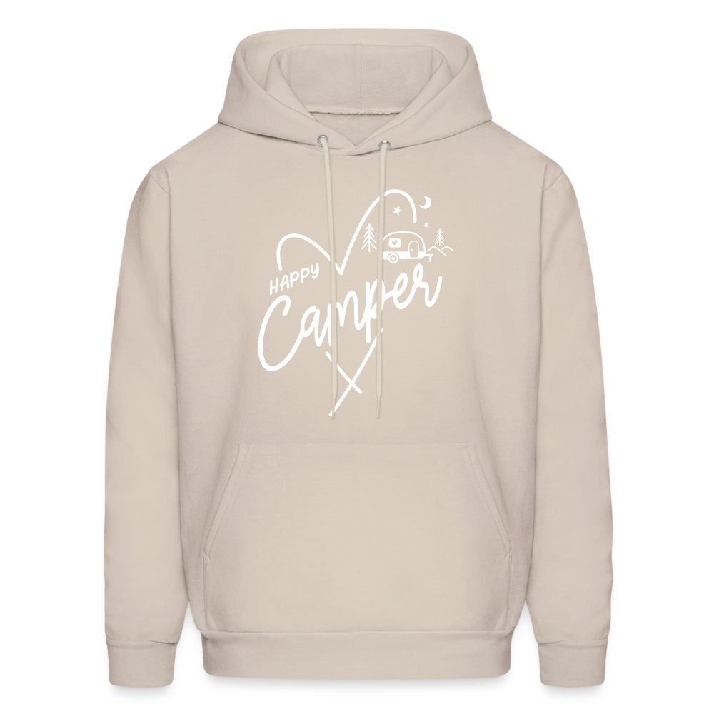 Happy Camper Hoodie (Love Camping in Nature) - Sand