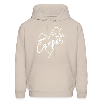 Happy Camper Hoodie (Love Camping in Nature) - Sand