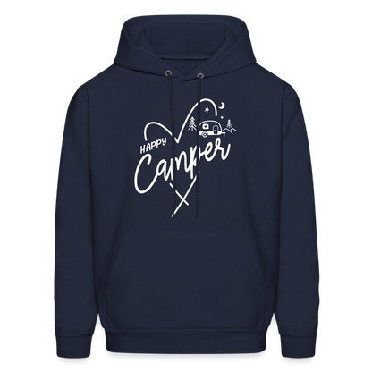 Happy Camper Hoodie (Love Camping in Nature) - navy