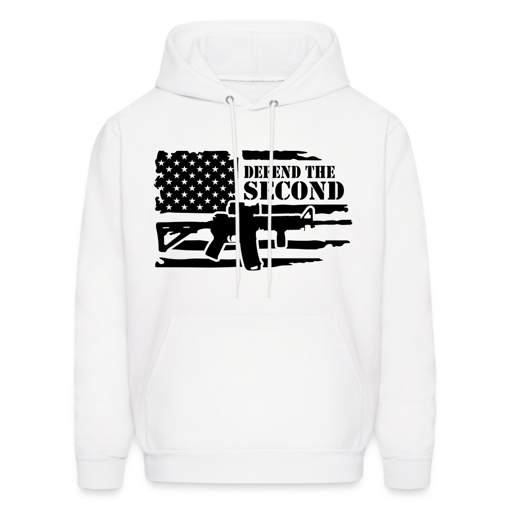 Defend the Second Amendment Hoodie (Right to Bear Arms) - white