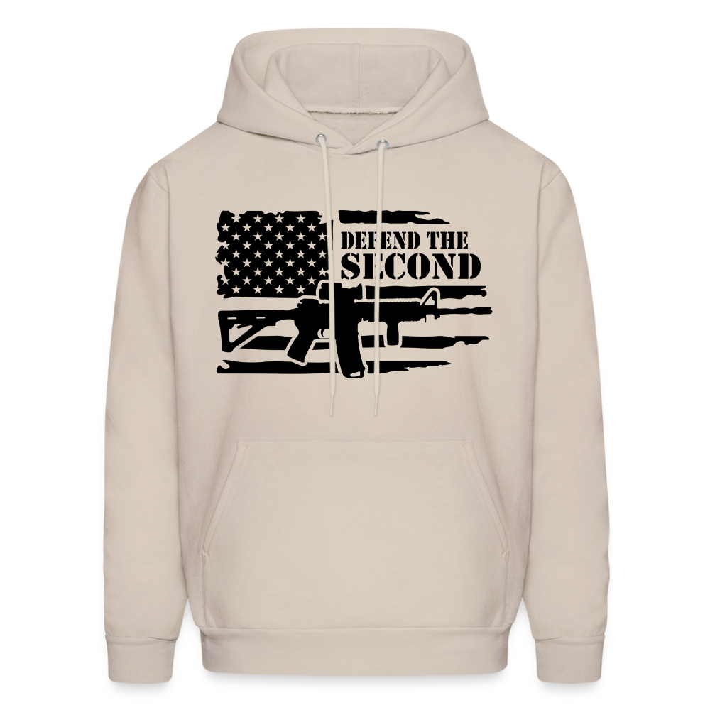 Defend the Second Amendment Hoodie (Right to Bear Arms) - Sand