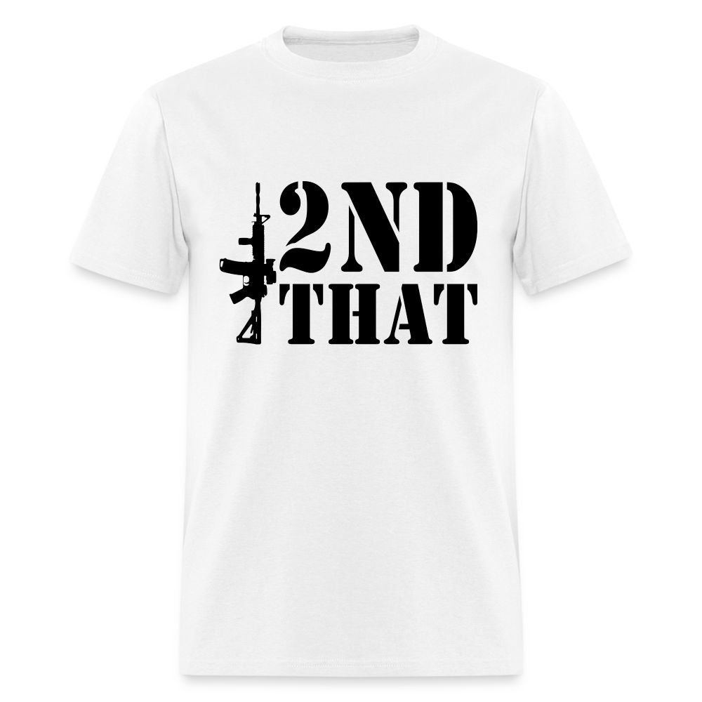 2nd That T-Shirt (AR15 Second Amendment) - white