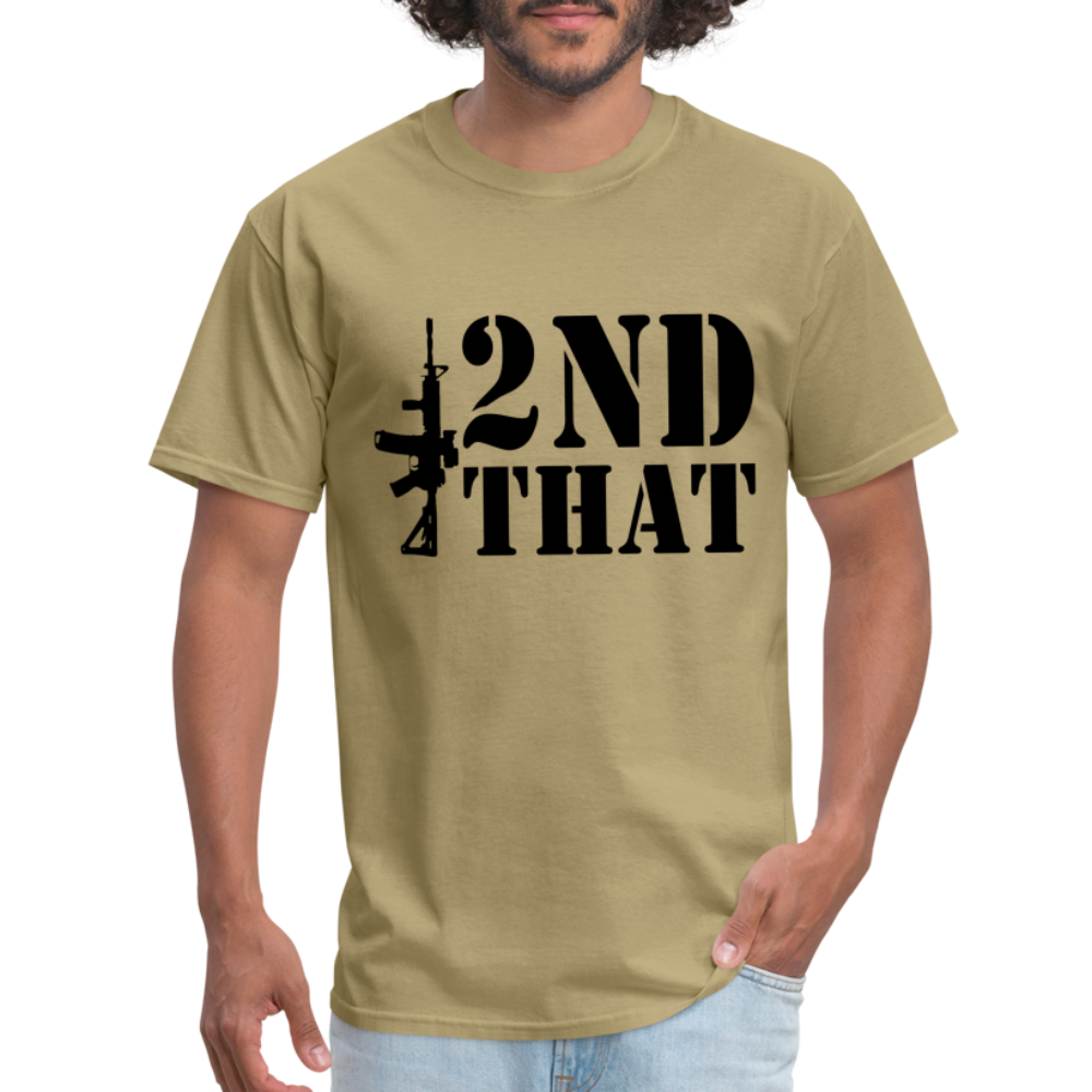 2nd That T-Shirt (AR15 Second Amendment) - khaki