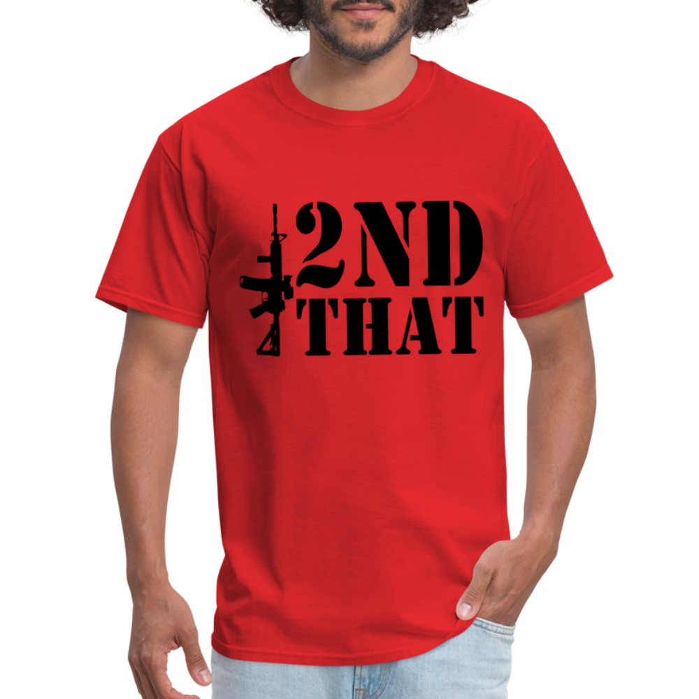 2nd That T-Shirt (AR15 Second Amendment) - red