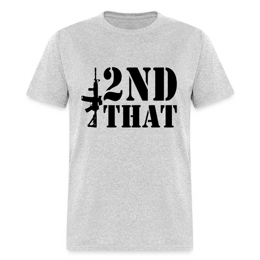 2nd That T-Shirt (AR15 Second Amendment) - heather gray