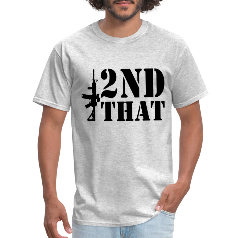 2nd That T-Shirt (AR15 Second Amendment) - heather gray