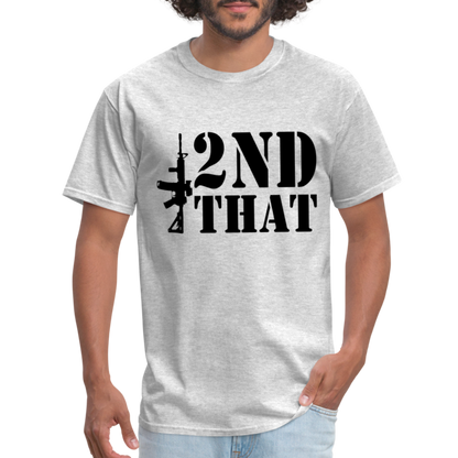 2nd That T-Shirt (AR15 Second Amendment) - heather gray