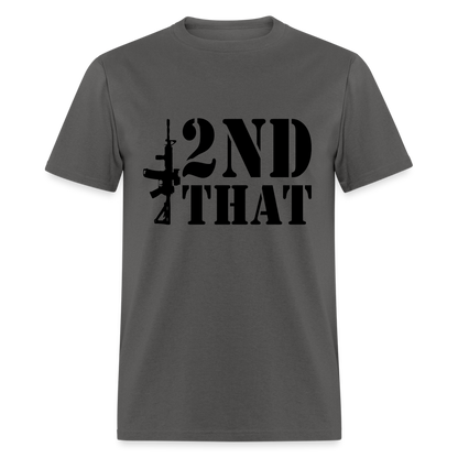 2nd That T-Shirt (AR15 Second Amendment) - charcoal