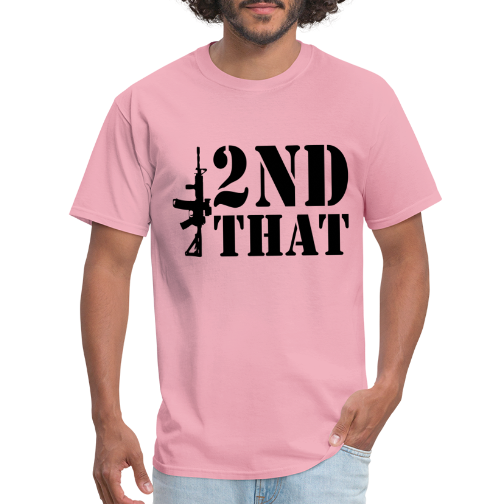 2nd That T-Shirt (AR15 Second Amendment) - pink