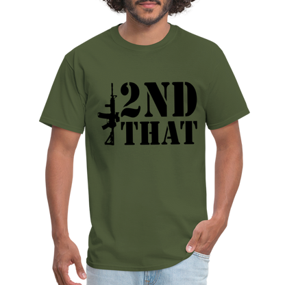 2nd That T-Shirt (AR15 Second Amendment) - military green