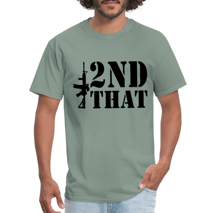 2nd That T-Shirt (AR15 Second Amendment) - sage