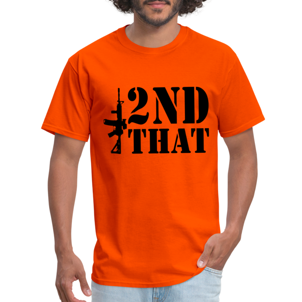 2nd That T-Shirt (AR15 Second Amendment) - orange