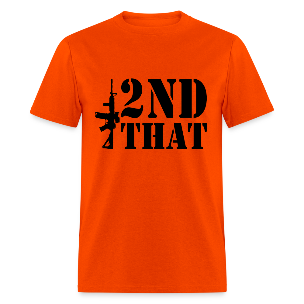 2nd That T-Shirt (AR15 Second Amendment) - orange