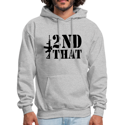 2nd That Hoodie (AR15 Second Amendment) - heather gray