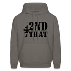 2nd That Hoodie (AR15 Second Amendment) - asphalt gray