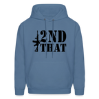 2nd That Hoodie (AR15 Second Amendment) - denim blue